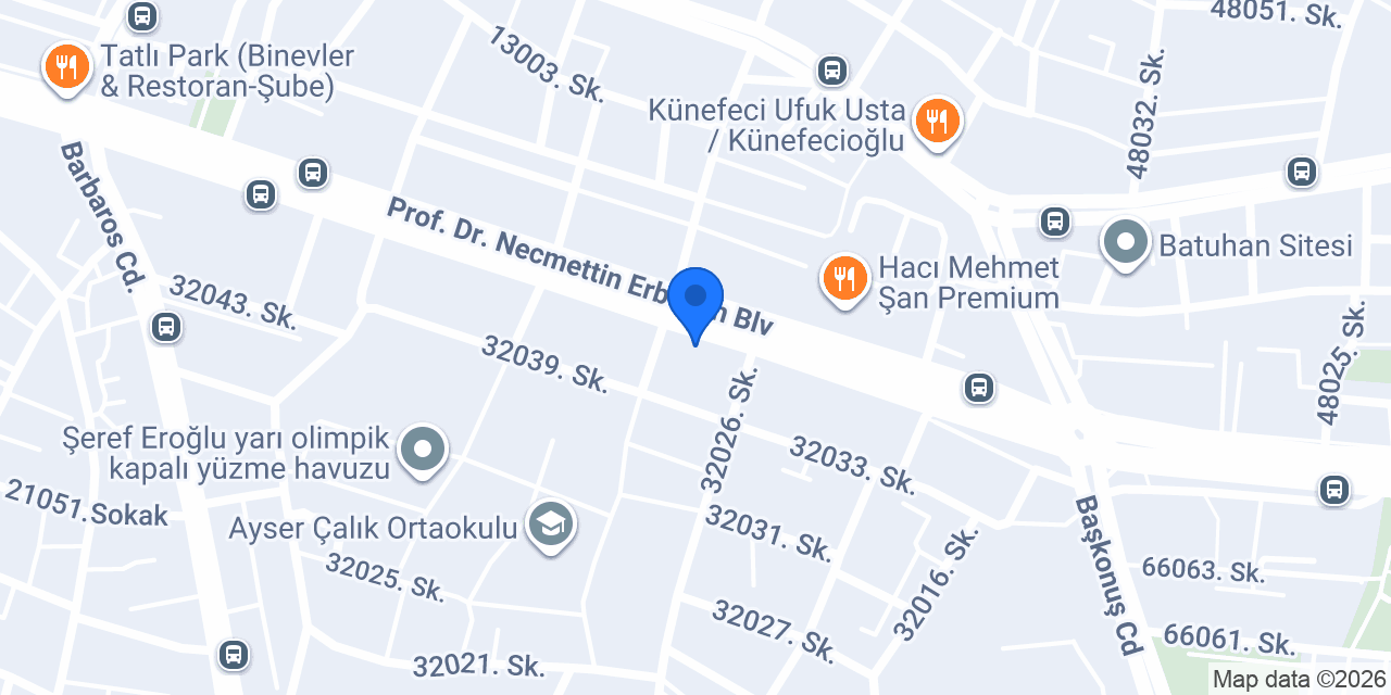 TİES Mimarlık konumu