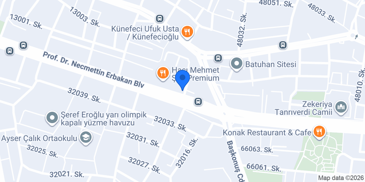 Massa Oyun Salonu konumu