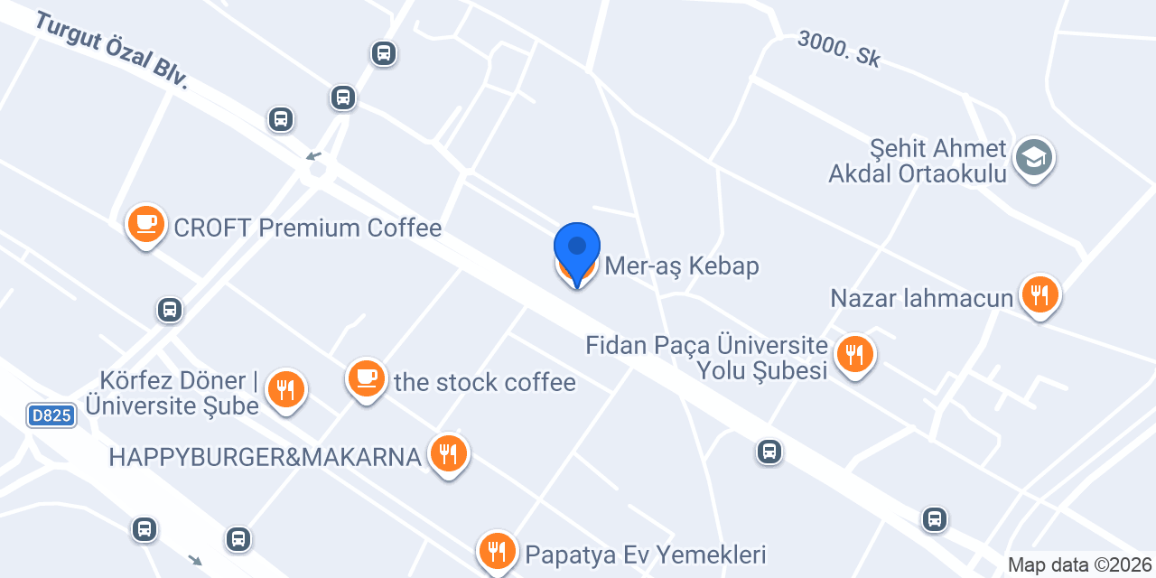 Mer-aş Kebap konumu