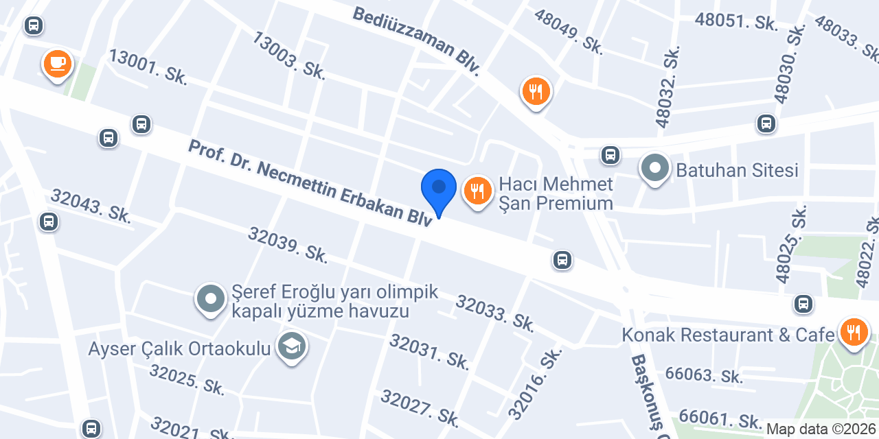 KTRC-KATIRCIOĞLU EV TEKSTİLİ konumu