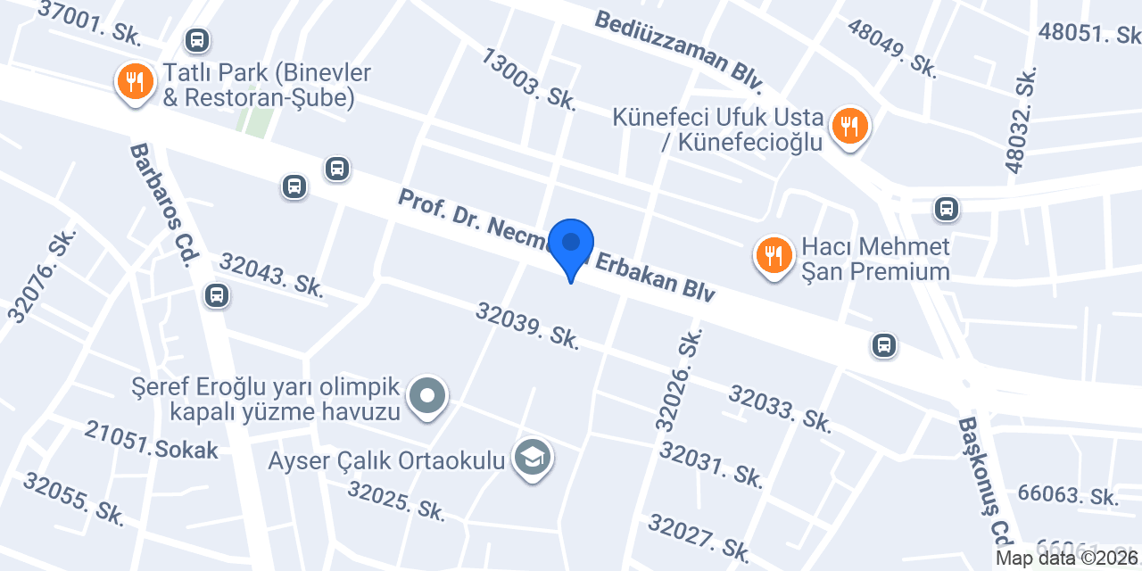 Derman Fizyoterapi konumu