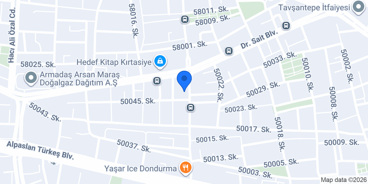 QUİN PİZZA NFK ŞUBE konumu