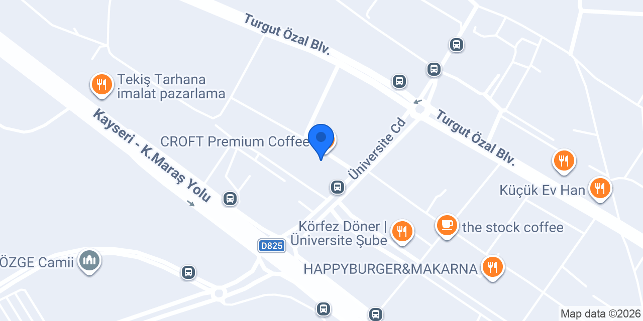 Okka Coffee Kahramanmraş konumu