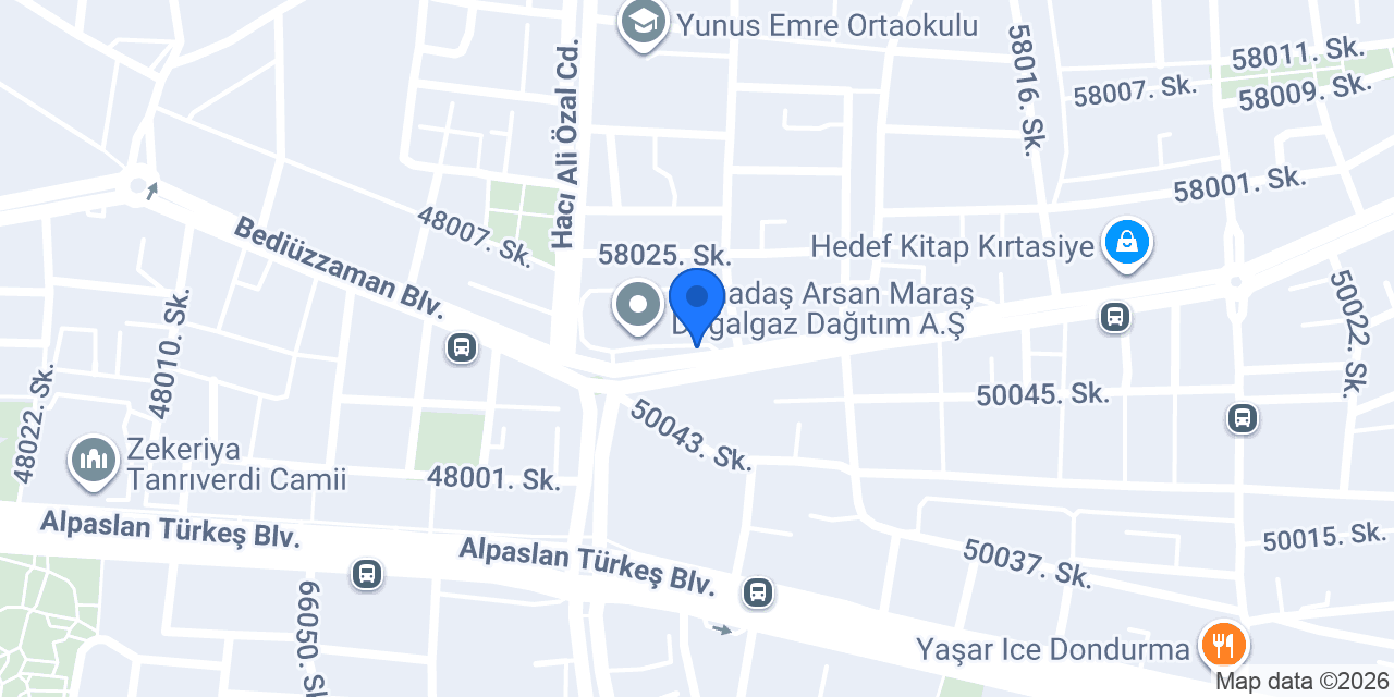 MARZEN YAPI MARKET konumu