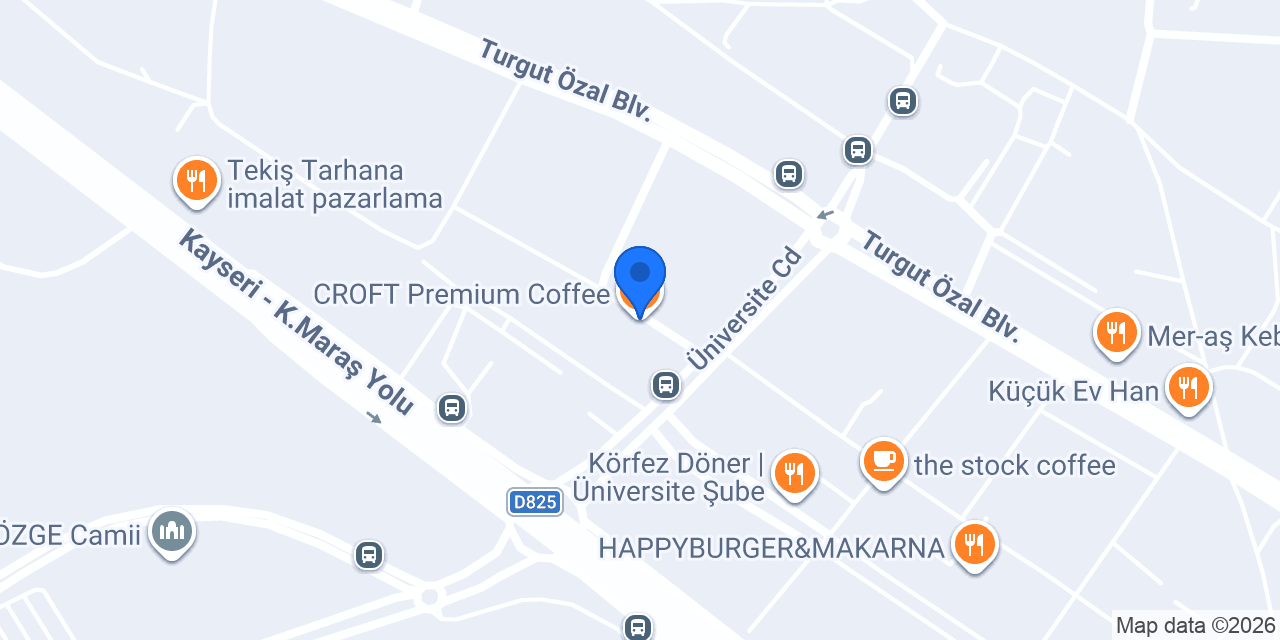 CROFT Premium Coffee konumu