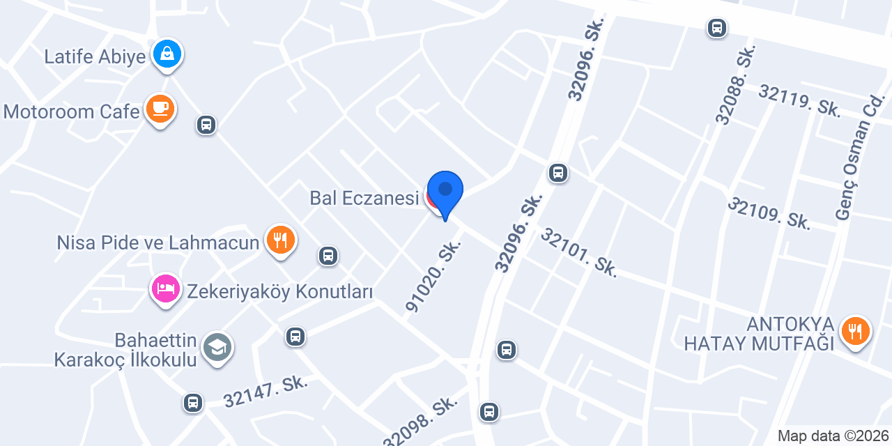 ECZANE CEYDA İLHAN konumu