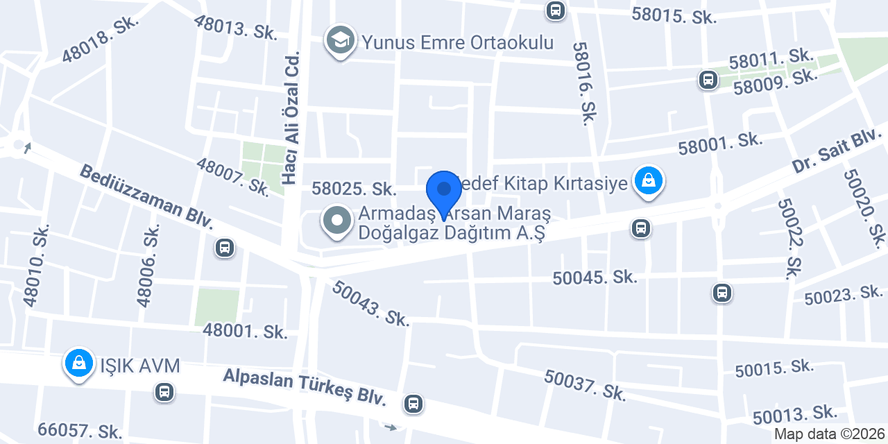 Adawall Kahramanmaraş konumu