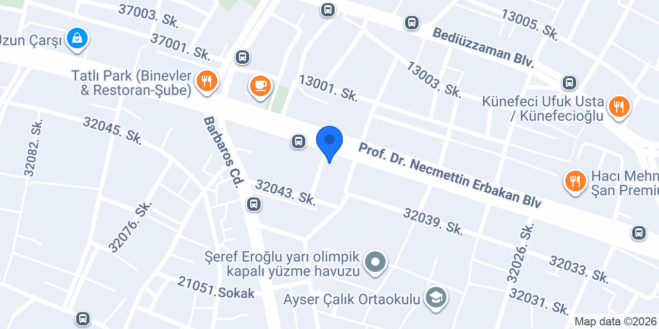 Binevler Taksi konumu