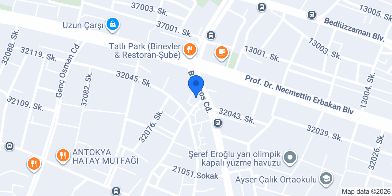 MOROĞLU YAPI konumu