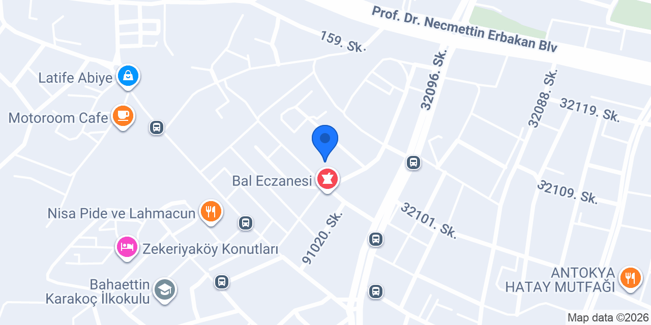Gülşah Eczanesi konumu
