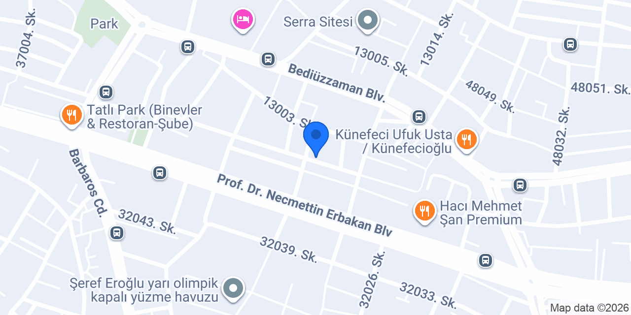 Kuaför Mihrimah konumu