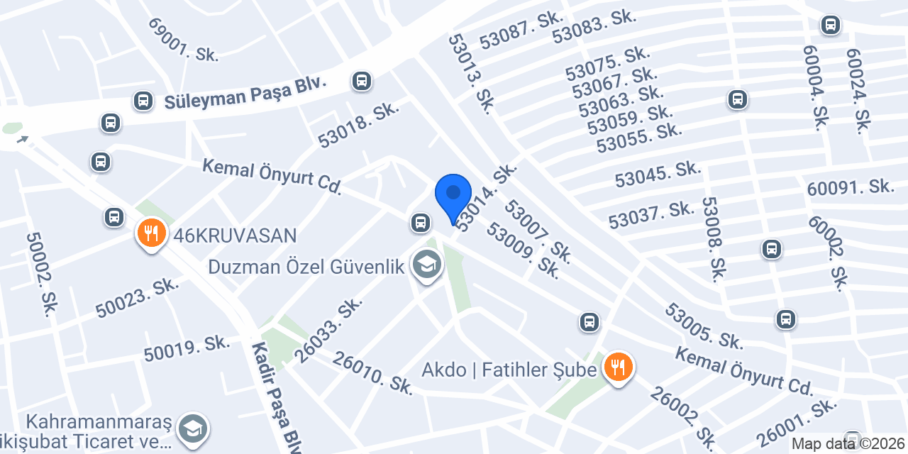 PAK TERZİ konumu