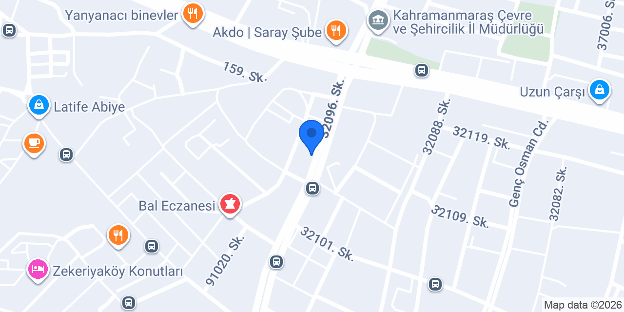 Kent Tekel Bayii konumu