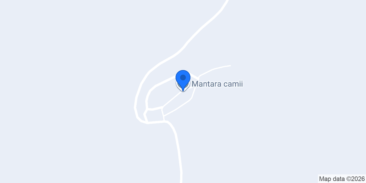 Mantara camii konumu