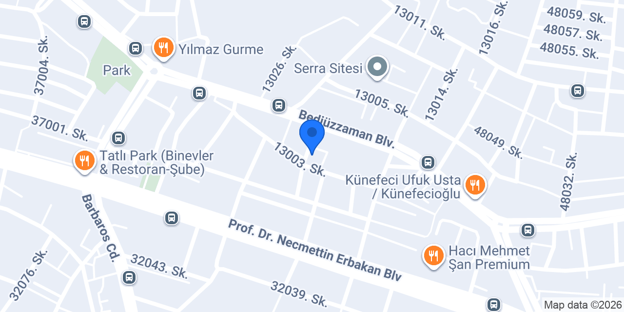 Tarihi Saraçhane fırını konumu