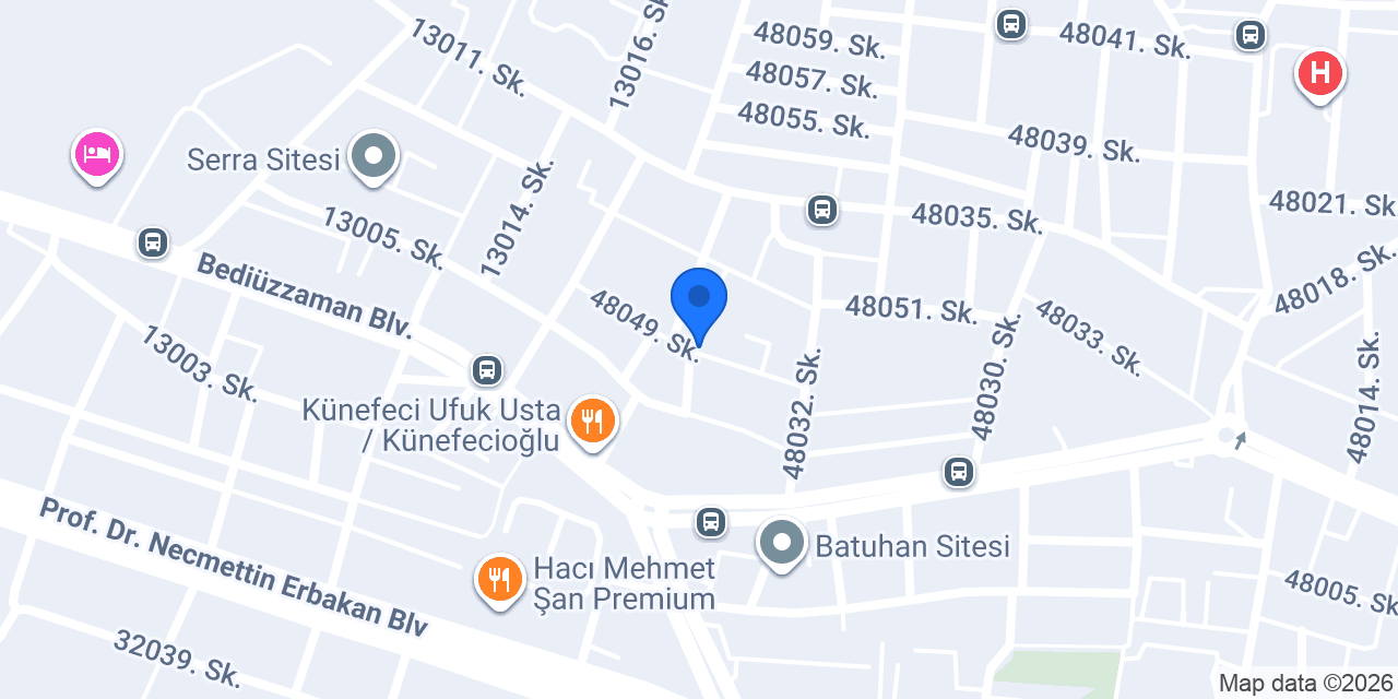 İnsula Çocuk Kulübü konumu