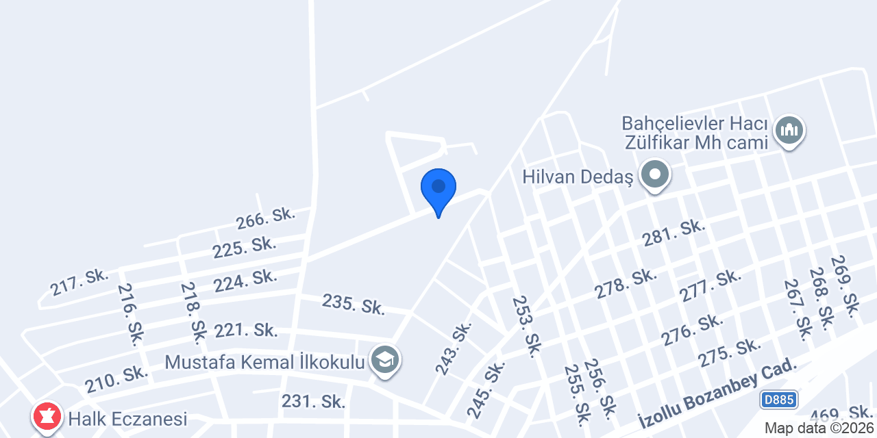 Yavuz sıhhi tesisat konumu