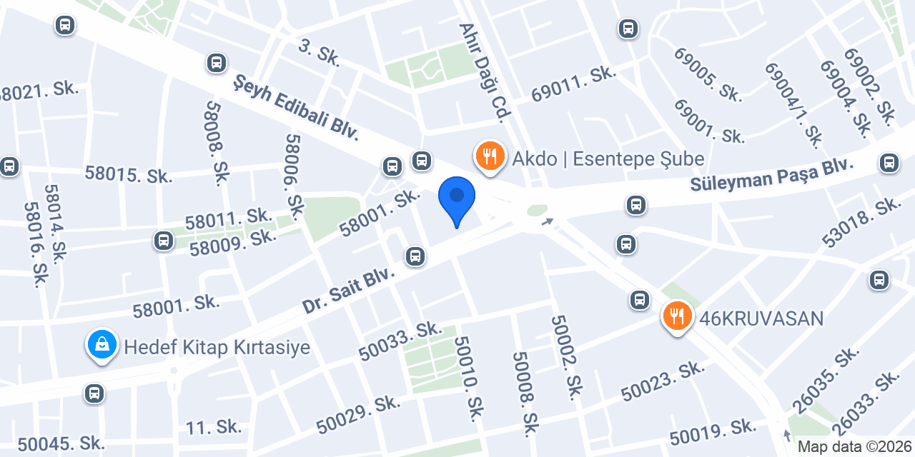Salih Usta Kebap konumu