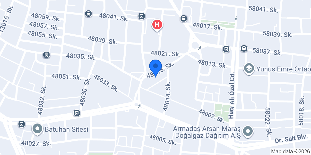 Star Pizza kahramanmaraş konumu