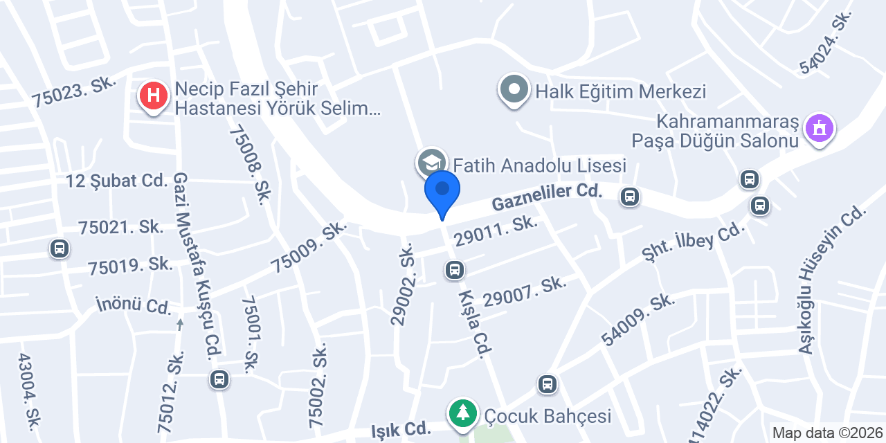 M&T Cicekcilik konumu
