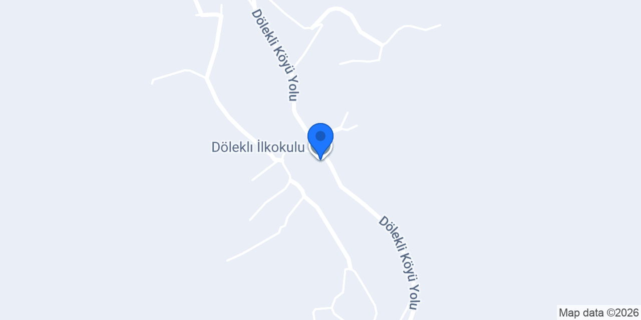 Döleklı İlkokulu konumu