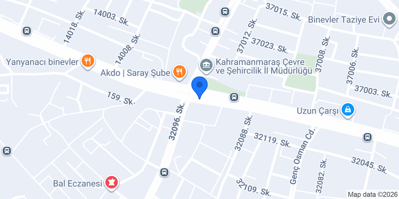 Baqlar's Mobilya KAHRAMANMARAŞ konumu