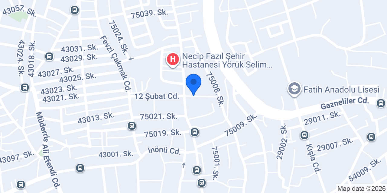 HASTANE TAKSİ DURAĞI konumu