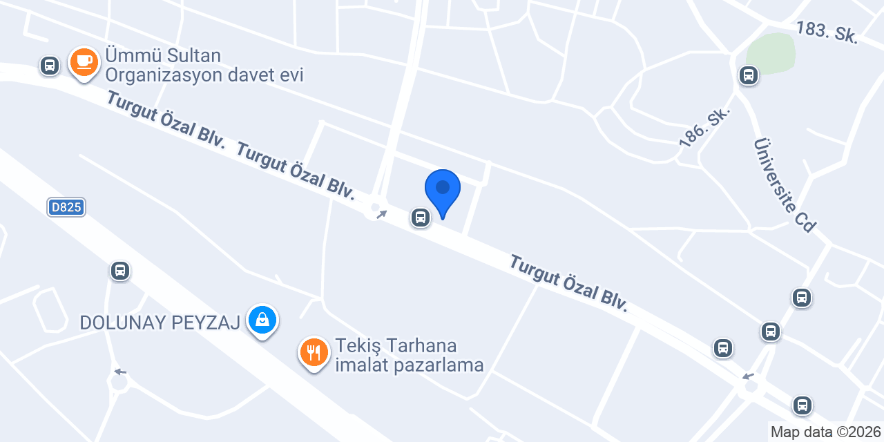Buztek Endüstriyel mutfak konumu