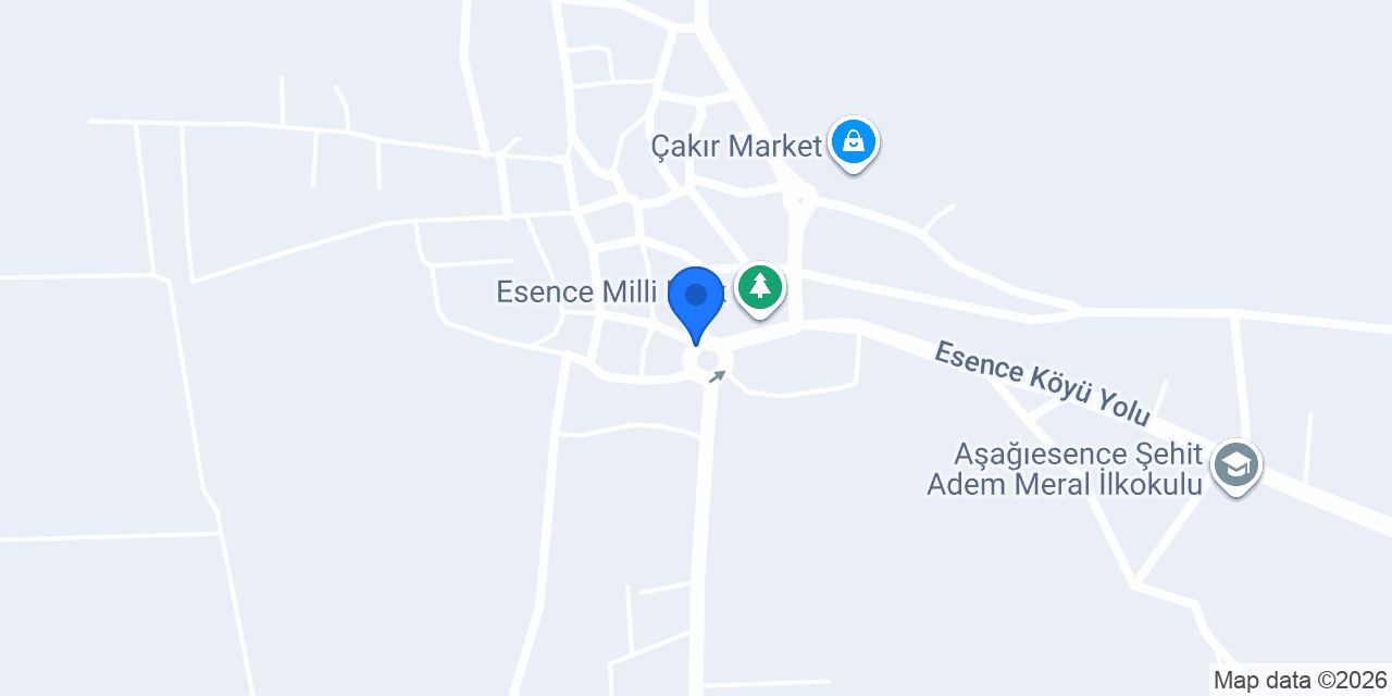 Esence Sağlık Ocağı konumu