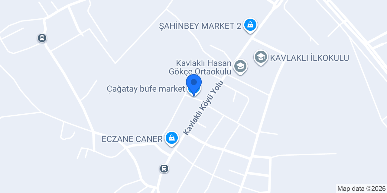 Çağatay büfe market konumu