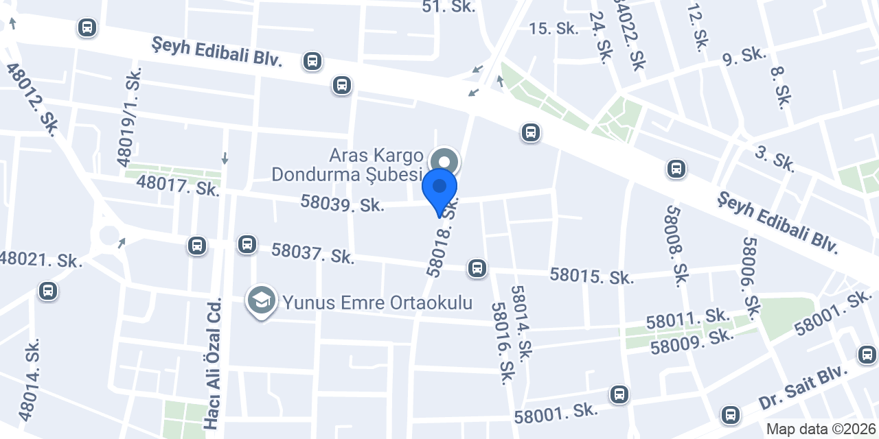 Adıyörem Çiğköfte konumu