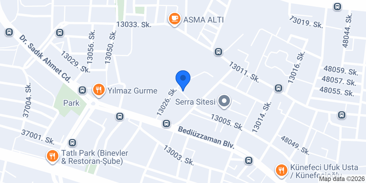 Nevin Gümüşer Anaokulu konumu