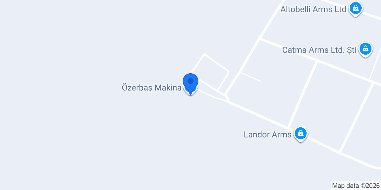 Özerbaş Makina konumu