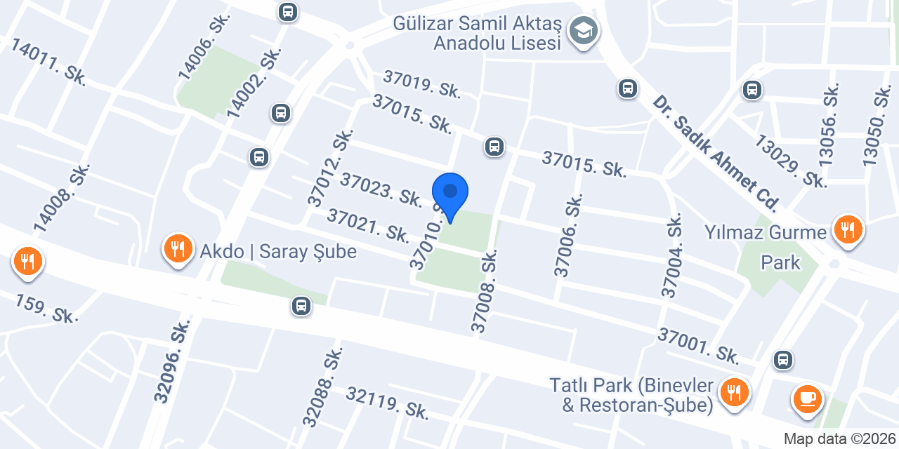 Mimar Sinan İlkokulu konumu