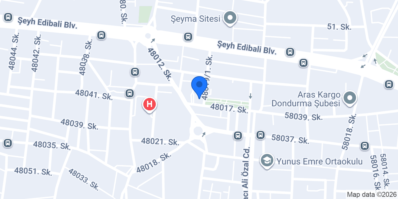 KAPLAN PLAZA konumu