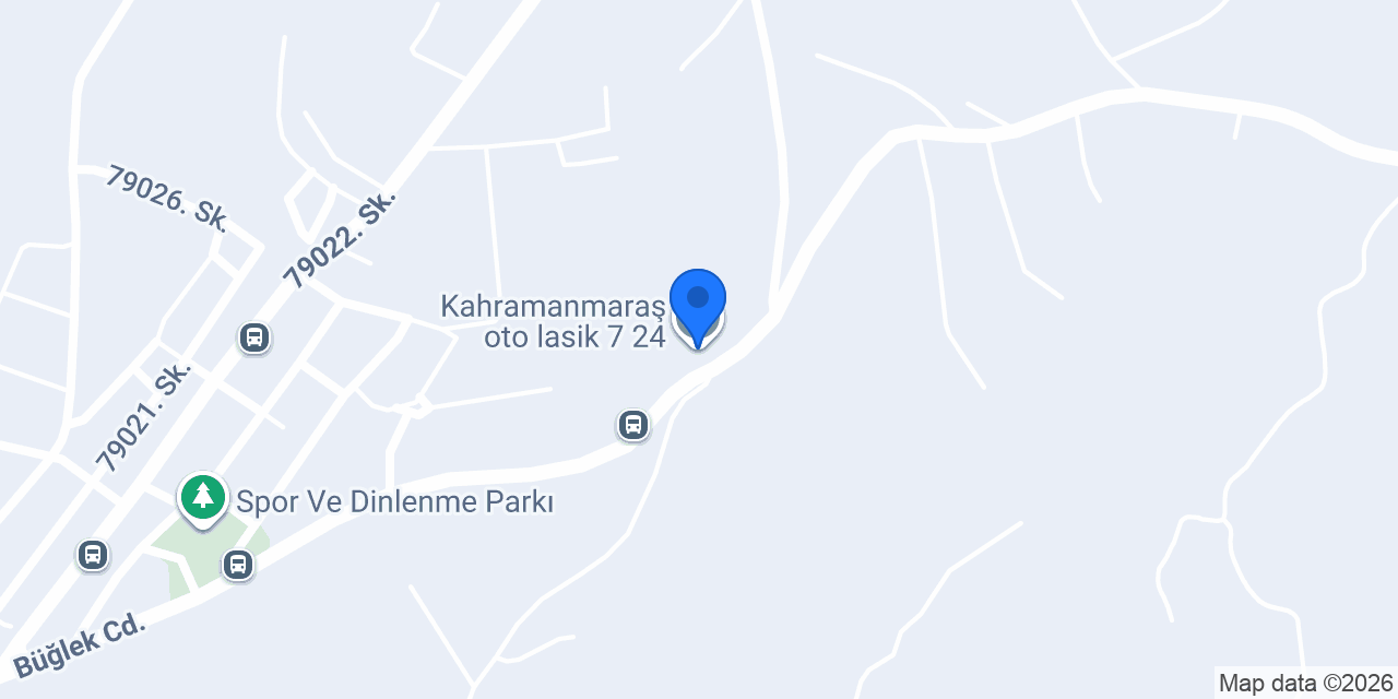 Kahramanmaraş oto lasik 7 24 konumu