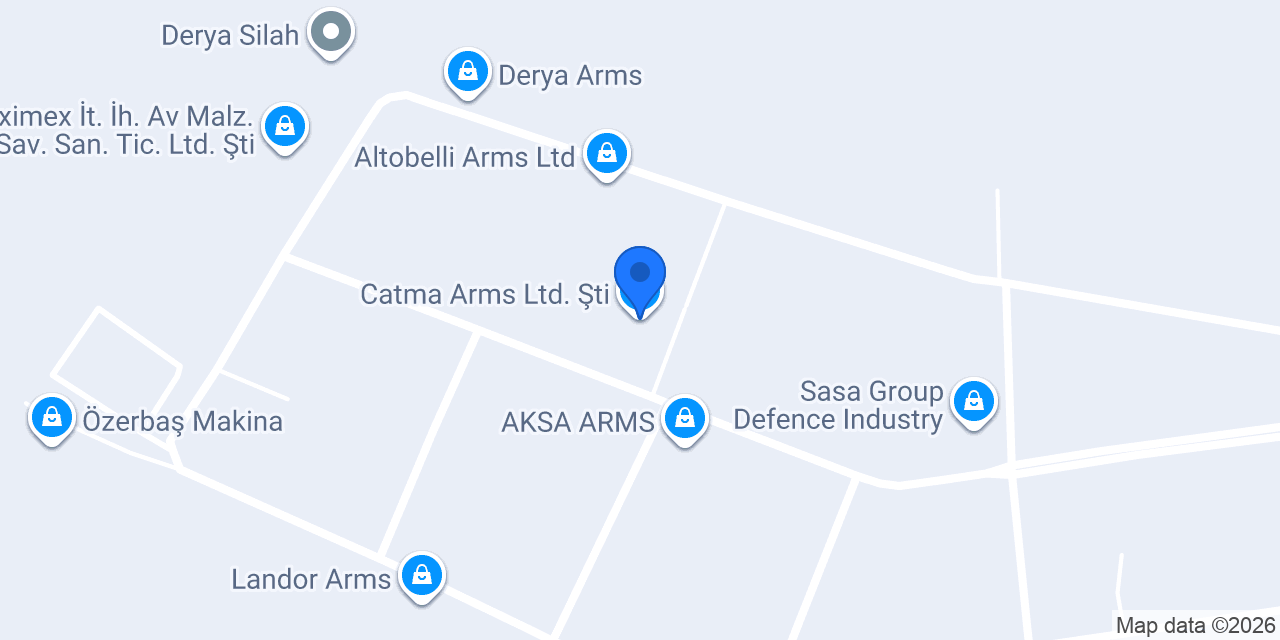 Catma Arms Ltd. Şti. konumu