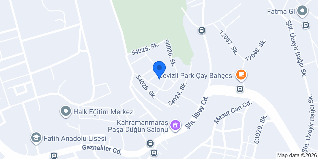 É.C.A servis konumu