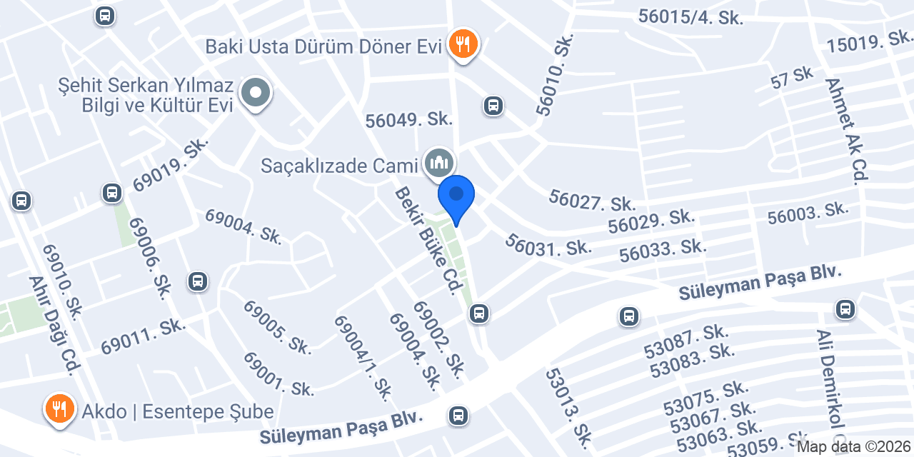 Doğa Mobilya Tasarım konumu