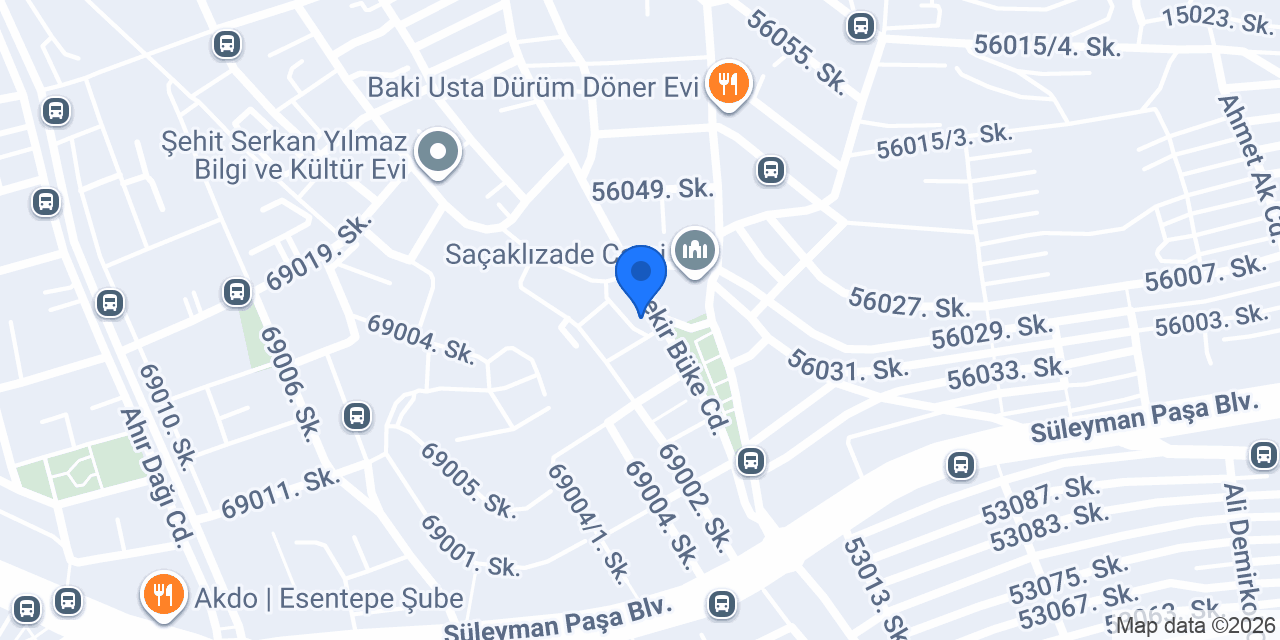 Gökçe Eczanesi konumu