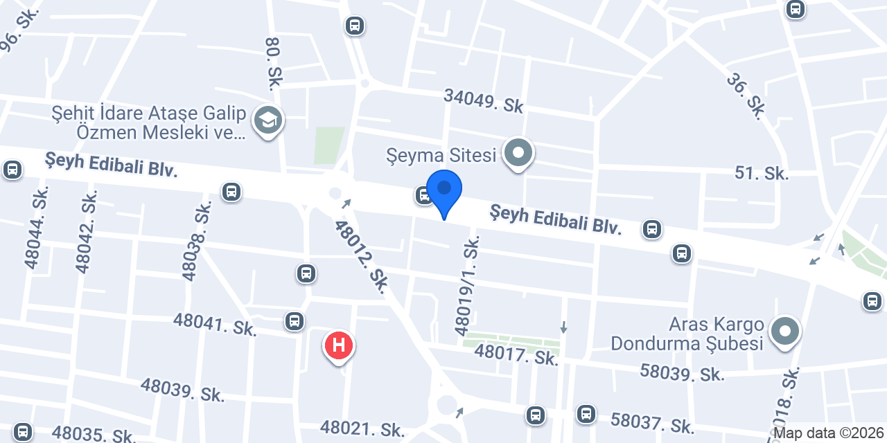 EFSANE STORE konumu