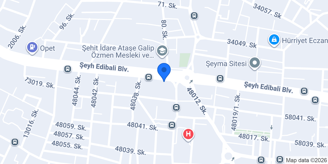 ANALİZ SÜRÜCÜ KURSU KAHRAMANMARAŞ konumu