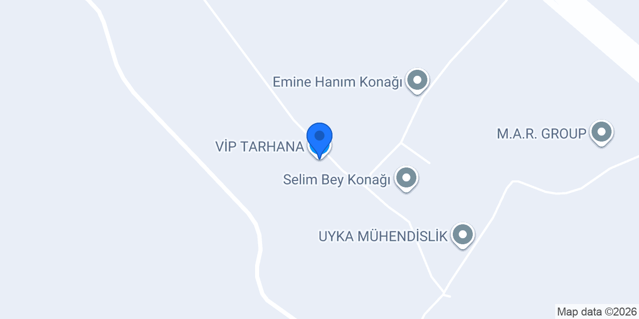 VİP TARHANA konumu