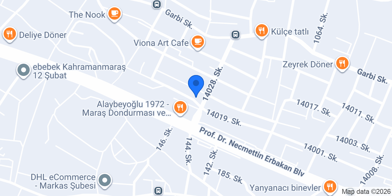 Nişantaşı Kruvasancısı Kahramanmaraş konumu