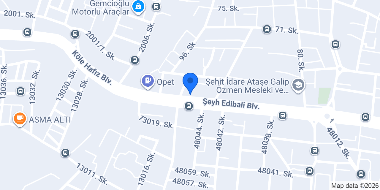 ANG ALMILA İLAÇ VE İLAÇLAMA LTD. ŞTİ. konumu