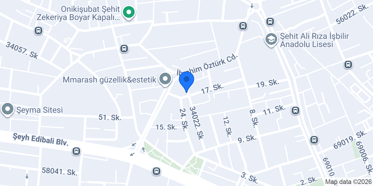 Yeni Çınaraltı Pide ve lahmacun fırını konumu