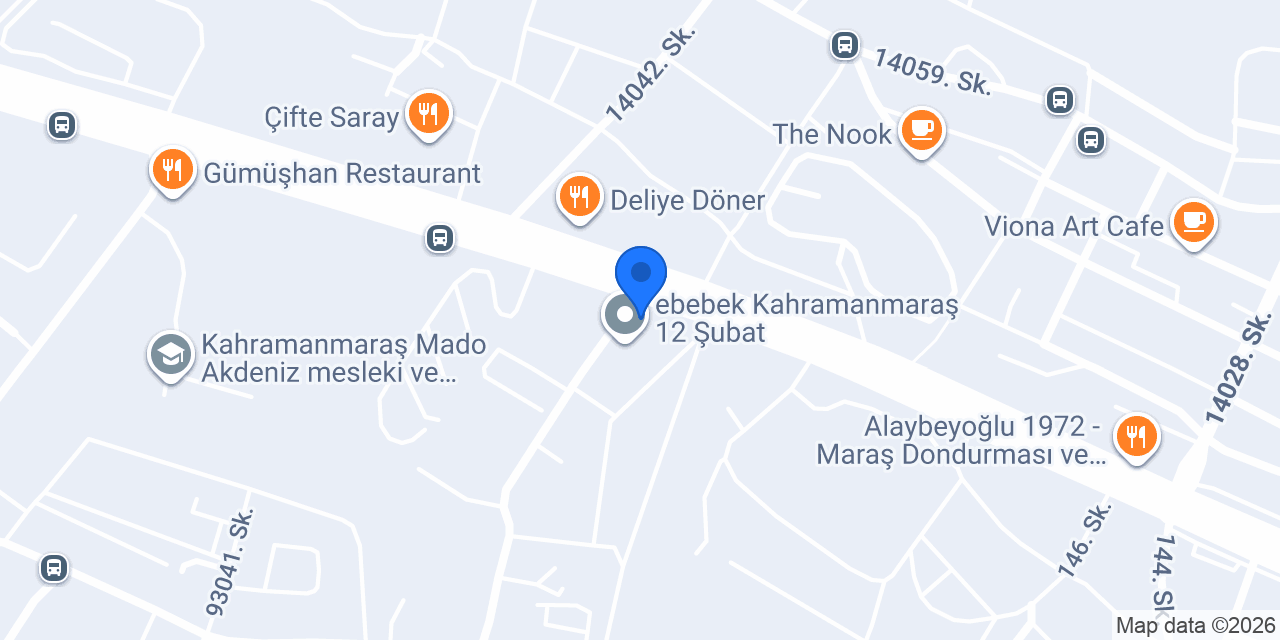Neon Mobilya Kahramanmaraş konumu