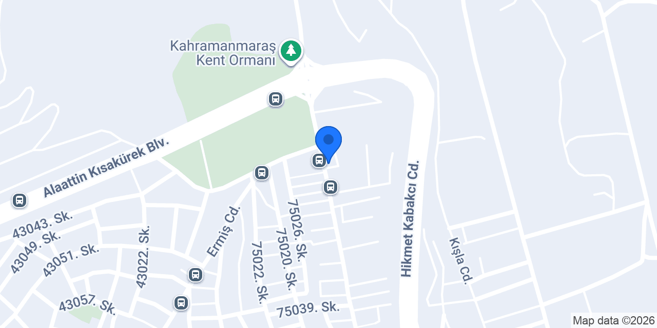 Şehit Evliya İlkokulu konumu