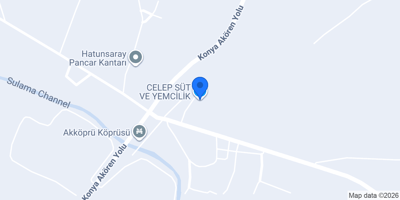 CELEP SÜT VE YEMCİLİK konumu