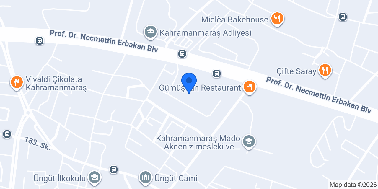 Özel Kipaş Eğitim Kurumları konumu